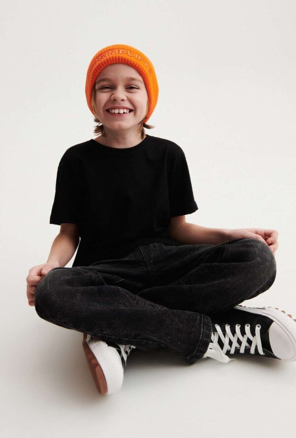 Black Boy`s T-Shirt - Image 2