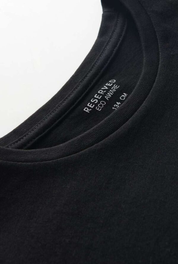 Black Boy`s T-Shirt - Image 4