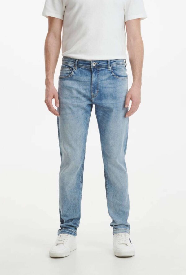 Men's Comfort Stretch Straight Fit Jeans - Image 2