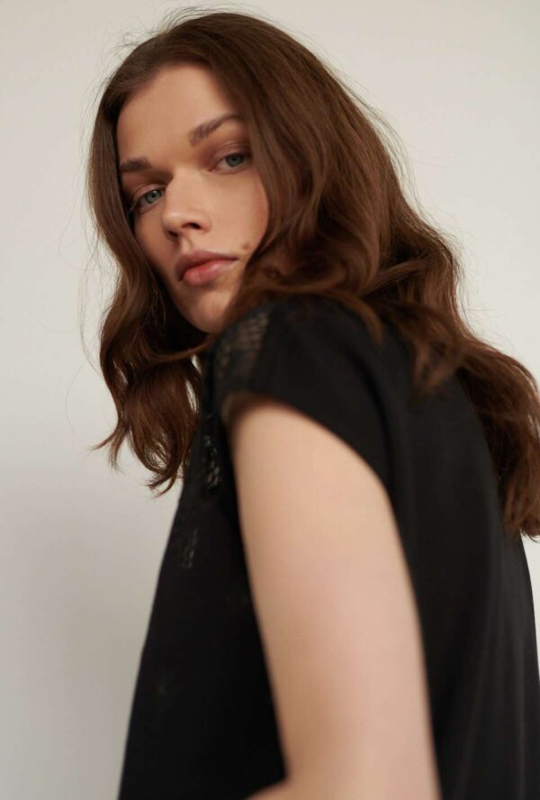 Sexy Black Blouse - Image 3
