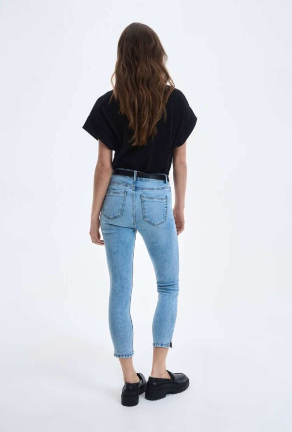 Women's Mid Rise Skinny Jean - Image 4