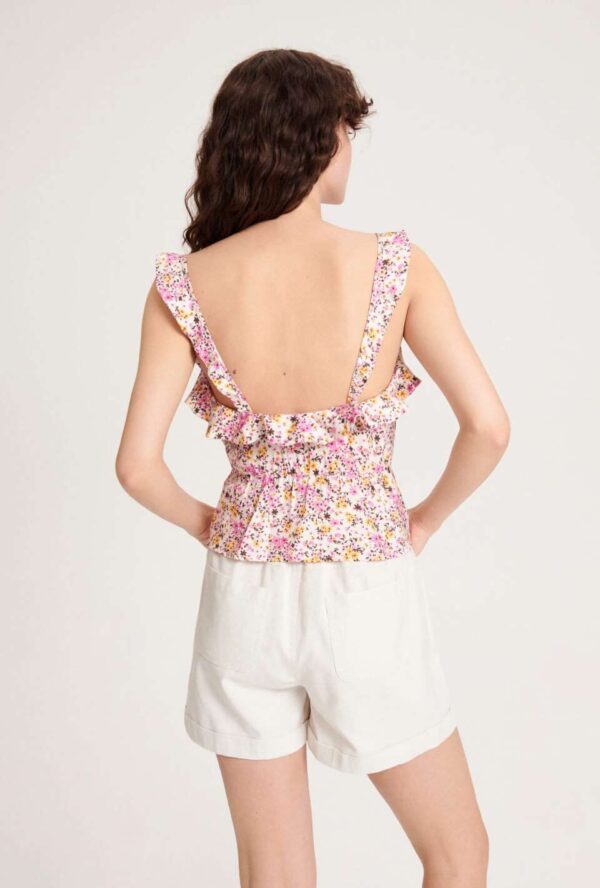Cute V Neck Elegant Top - Image 2
