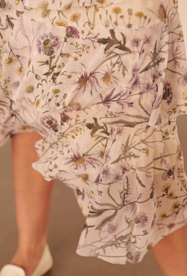 Women's Boho Floral Print Summer Skirt - Image 5